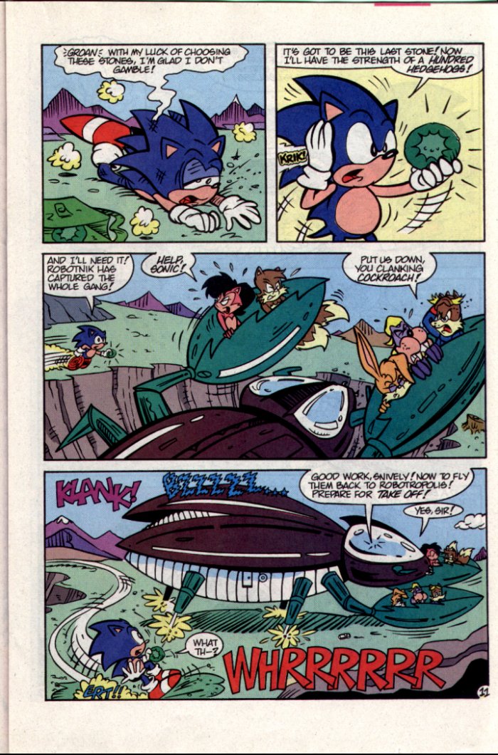 Sonic - Archie Adventure Series October 1994 Page 11